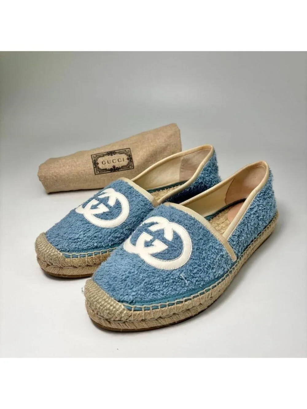 Gucci Espadrilles Slip Ons Interlocking G Shoes